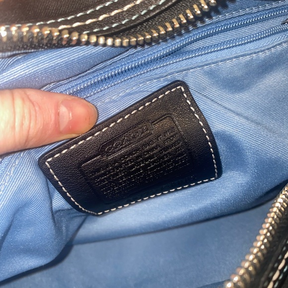 Vintage coach satchel bag - Picture 3 of 5